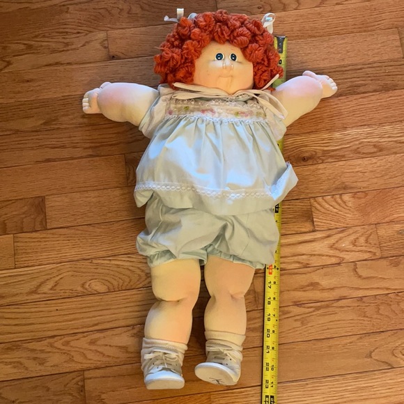 Original 1984 Little People/Cabbage Patch red-headed rare cloth doll in EUC - Picture 13 of 14